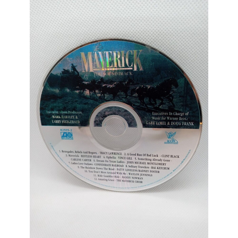 Maverick - Original Soundtrack CD - Clint Black, Waylon Jennings, Tracy Lawrence